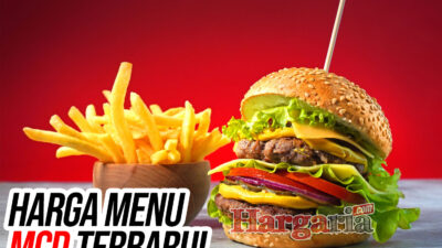 harga menu mcd