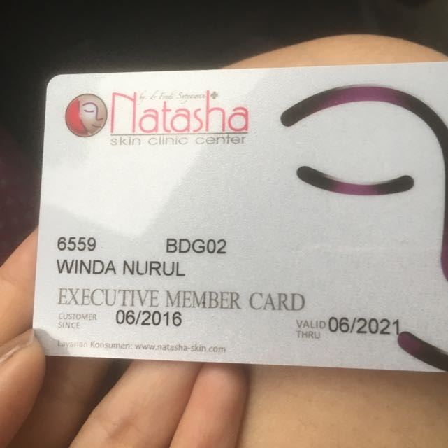 kartu member natasha