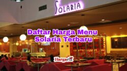 harga menu solaria
