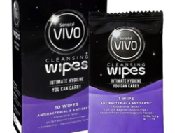 Sensitif Vivo Cleansing Wipes 10 Lembar