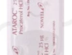 ATAROC 25 MCG BLISTER 10 TABLET