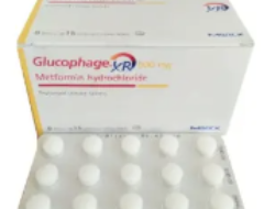 Glucophage XR 500 mg 15 Tablet<br />
