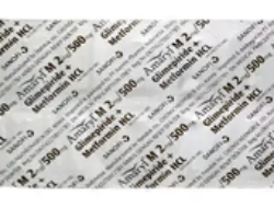 Amaryl M 2 mg/500 mg 10 Tablet<br />