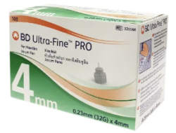 BD Ultra Fine Pro Pen Needle 32 G<br />